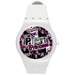 Punk Princess Round Plastic Sport Watch (M)