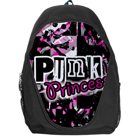 Punk Princess Backpack Bag from ArtsNow.com Front
