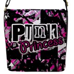 Punk Princess Flap Closure Messenger Bag (S)