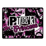 Punk Princess Double Sided Fleece Blanket (Small)