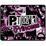 Punk Princess Double Sided Fleece Blanket (Medium)