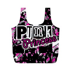 Punk Princess Full Print Recycle Bag (M) from ArtsNow.com Front