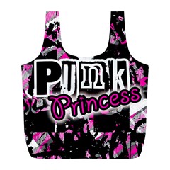 Punk Princess Full Print Recycle Bag (L) from ArtsNow.com Front