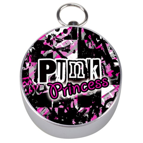 Punk Princess Silver Compass from ArtsNow.com Front