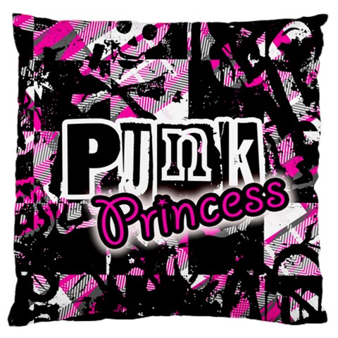 Punk Princess Large Flano Cushion Case (One Side) from ArtsNow.com Front