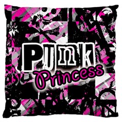 Punk Princess Large Flano Cushion Case (Two Sides) from ArtsNow.com Front