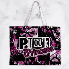 Punk Princess Zipper Mini Tote Bag from ArtsNow.com Front