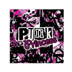 Punk Princess Small Satin Scarf (Square)