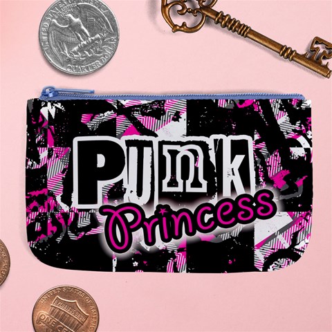 Punk Princess Large Coin Purse from ArtsNow.com Front