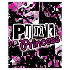 Punk Princess Drawstring Pouch (XL) from ArtsNow.com Front