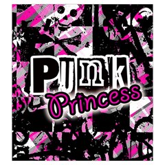 Punk Princess Drawstring Pouch (XXL) from ArtsNow.com Front