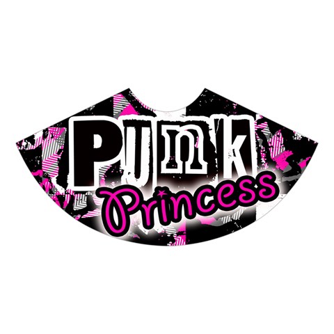 Punk Princess Midi Sleeveless Dress from ArtsNow.com Skirt Front