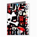 Punk Skull Greeting Cards (Pkg of 8)