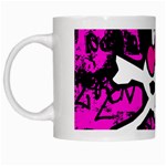 Punk Skull Princess White Mug