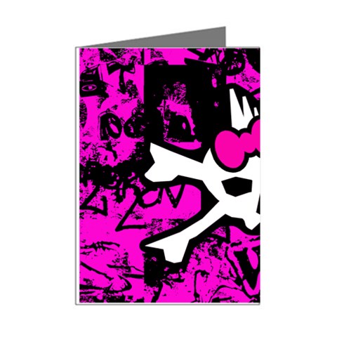 Punk Skull Princess Mini Greeting Cards (Pkg of 8) from ArtsNow.com Right