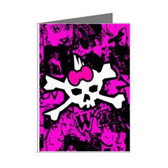 Punk Skull Princess Mini Greeting Cards (Pkg of 8) from ArtsNow.com Right