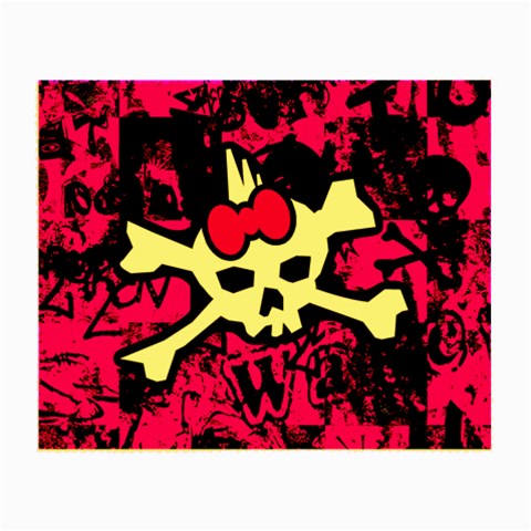 Punk Skull Princess Small Glasses Cloth from ArtsNow.com Front