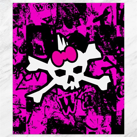 Punk Skull Princess Canvas 8  x 10  from ArtsNow.com 8.15 x9.66  Canvas - 1