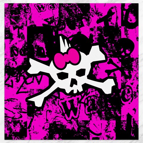 Punk Skull Princess Canvas 12  x 12  from ArtsNow.com 11.4 x11.56  Canvas - 1