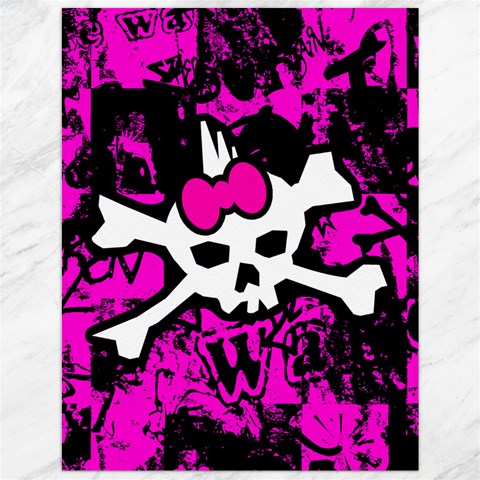 Punk Skull Princess Canvas 12  x 16  from ArtsNow.com 11.86 x15.41  Canvas - 1