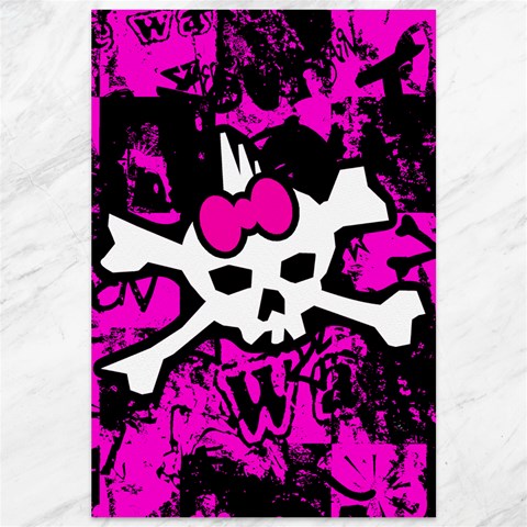 Punk Skull Princess Canvas 12  x 18  from ArtsNow.com 11.88 x17.36  Canvas - 1