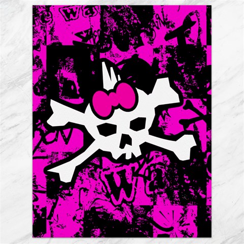 Punk Skull Princess Canvas 18  x 24  from ArtsNow.com 17.8 x23.08  Canvas - 1