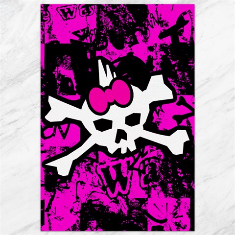 Punk Skull Princess Canvas 20  x 30  from ArtsNow.com 19.62 x28.9  Canvas - 1