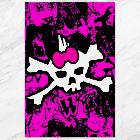 Punk Skull Princess Canvas 24  x 36  from ArtsNow.com 23.35 x34.74  Canvas - 1