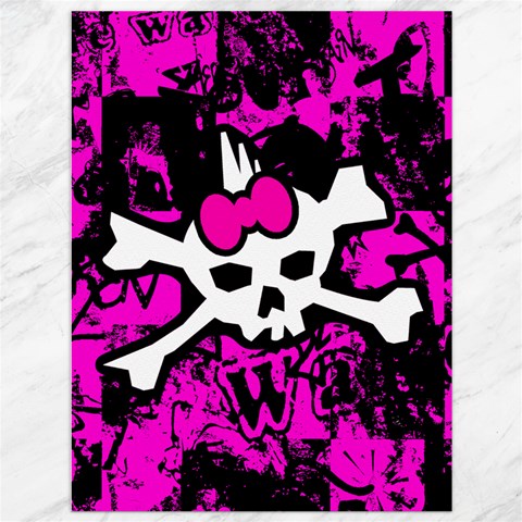 Punk Skull Princess Canvas 36  x 48  from ArtsNow.com 35.26 x46.15  Canvas - 1