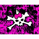 Punk Skull Princess Canvas 36  x 48 