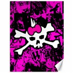 Punk Skull Princess Canvas 36  x 48 