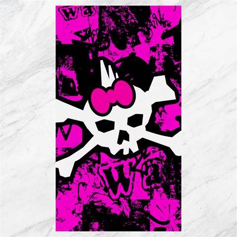 Punk Skull Princess Canvas 40  x 72  from ArtsNow.com 39.28 x69.23  Canvas - 1