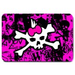 Punk Skull Princess Large Doormat