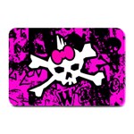 Punk Skull Princess Plate Mat