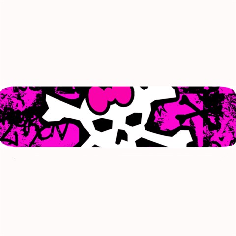 Punk Skull Princess Large Bar Mat from ArtsNow.com 32 x8.5  Bar Mat