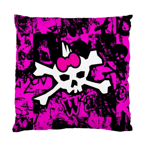 Punk Skull Princess Standard Cushion Case (Two Sides) from ArtsNow.com Front