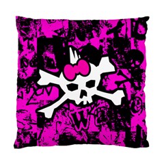 Punk Skull Princess Standard Cushion Case (Two Sides) from ArtsNow.com Front