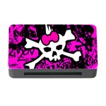 Punk Skull Princess Memory Card Reader with CF