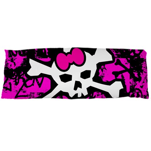 Punk Skull Princess Body Pillow Case Dakimakura (Two Sides) from ArtsNow.com Front