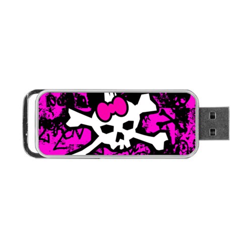 Punk Skull Princess Portable USB Flash (One Side) from ArtsNow.com Front