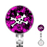 Punk Skull Princess Stainless Steel Nurses Watch