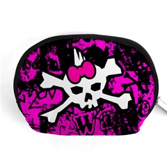 Punk Skull Princess Accessory Pouch (Medium) from ArtsNow.com Front