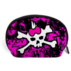 Punk Skull Princess Accessory Pouch (Large) from ArtsNow.com Front