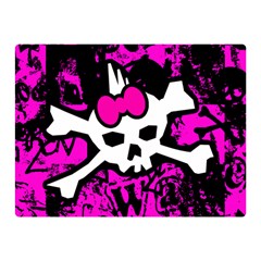 Punk Skull Princess Double Sided Flano Blanket (Mini) from ArtsNow.com 35 x27  Blanket Front