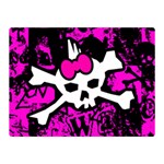 Punk Skull Princess Double Sided Flano Blanket (Mini)