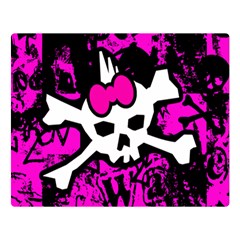 Punk Skull Princess Double Sided Flano Blanket (Large) from ArtsNow.com 80 x60  Blanket Front