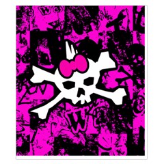 Punk Skull Princess Duvet Cover Double Side (California King Size) from ArtsNow.com Back