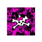 Punk Skull Princess Satin Bandana Scarf