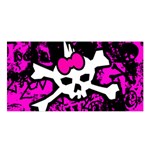 Punk Skull Princess Satin Shawl