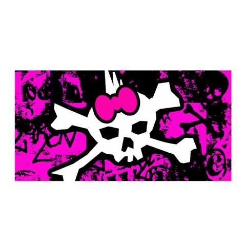 Punk Skull Princess Satin Wrap from ArtsNow.com Front